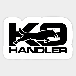 K-9 Handler Sticker